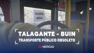 A FONDO | Transporte público obsoleto: Habitantes de Buin y Talagante pagan $2.400 por buses en mal estado