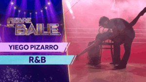Salió fuego de la pista: Yiego Pizarro sacó su sensualidad con intenso y jugado baile