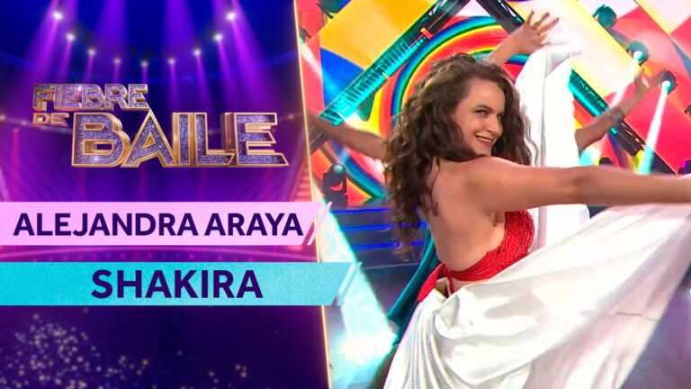 ¡Sus caderas no mienten! Alejandra Araya se apoderó del escenario con uno de los grandes hits de Shakira