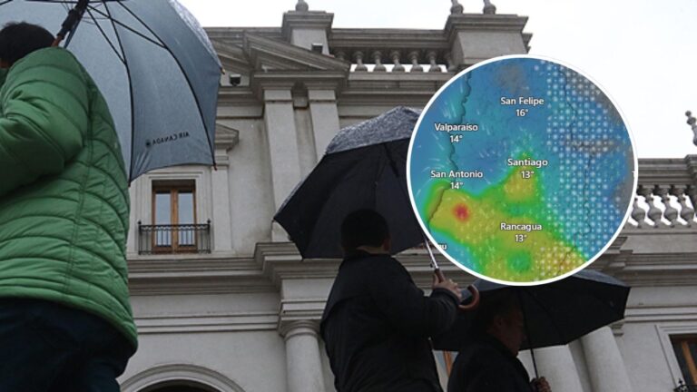 EN VIVO | Comienza a llover en la región Metropolitana: Revisa el horario del aguacero más intenso