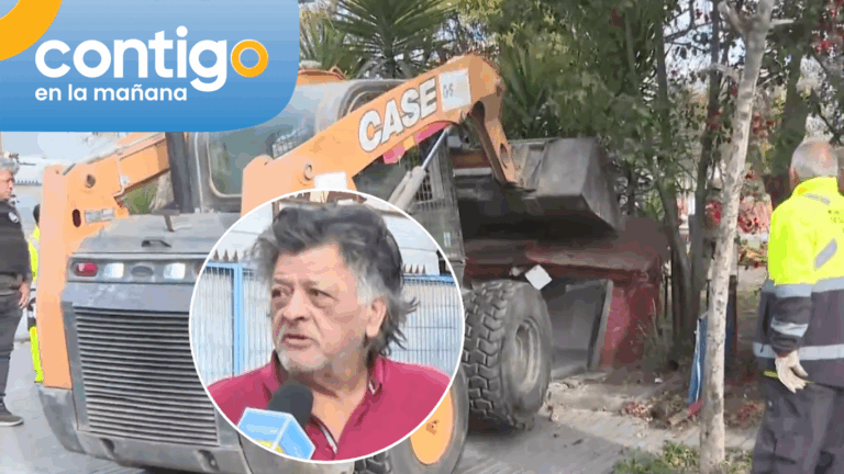 “Unos narcos me lo mataron”: Demolición de animita en San Ramón generó tensión e insultos al alcalde