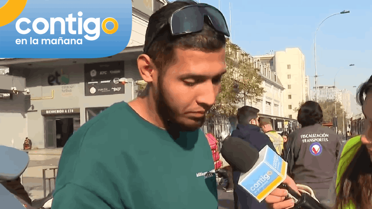 “Tengo que trabajar para sobrevivir”: Chofer de aplicación fue sorprendido manejando sin licencia ni documentos
