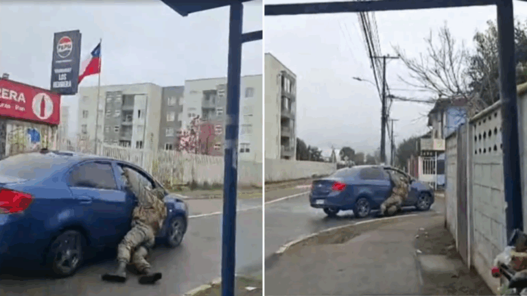 Carabinero fue arrastrado por vehículo por más de un kilómetro en medio de fiscalización en Chiguayante