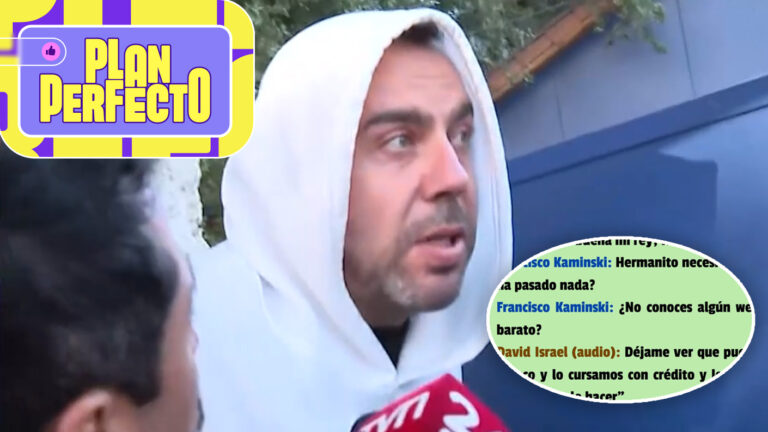 “Hermanito, necesito hacer plata…”: Los chats que complican a Francisco Kaminski por su vinculación con “El rey David”