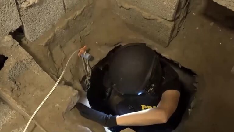 Hay 11 detenidos: Cavaron túnel con sofisticado sistema para robar $40 mil millones