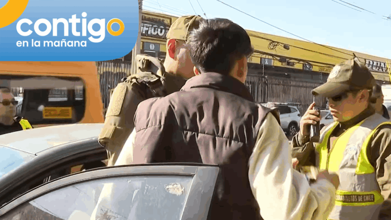 Conductor intentó darse a la fuga en Conchalí: Tenía $4 millones en multas y 63 partes