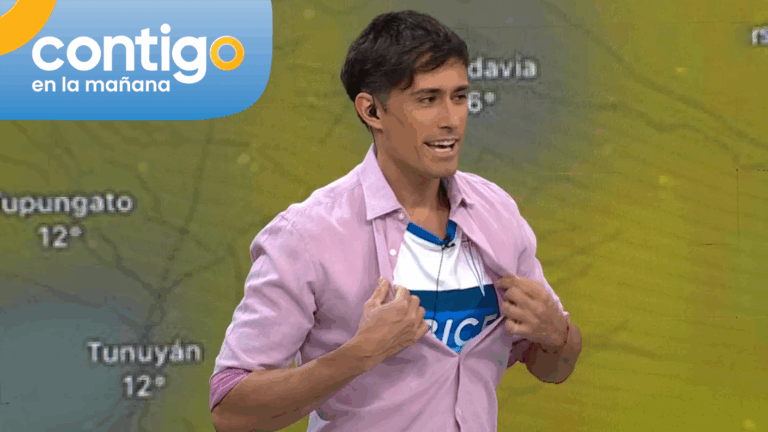 “A mí me da calor”: Roberto Cox celebró en el matinal usando camiseta de la UC tras histórico triunfo