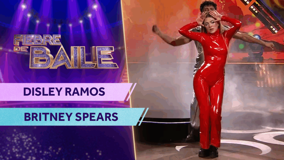 ¡Igualita a la Princesa del Pop! Disley Ramos se convirtió en Britney Spears para Fiebre de Baile