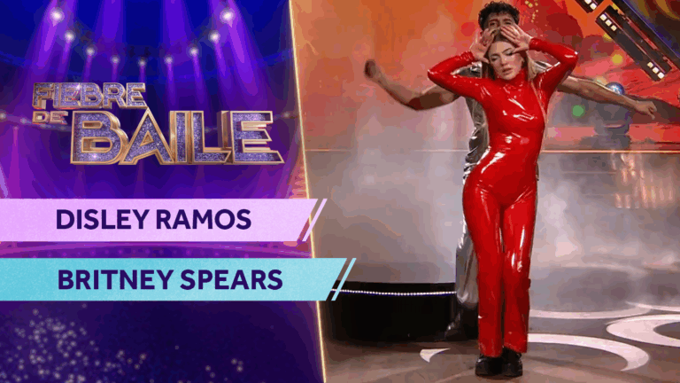 ¡Igualita a la Princesa del Pop! Disley Ramos se convirtió en Britney Spears para Fiebre de Baile