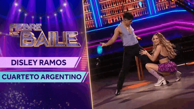 ¡Puro ritmo! Disley Ramos encendió la pista de Fiebre de Baile con tema de Luck Ra y Abel Pintos