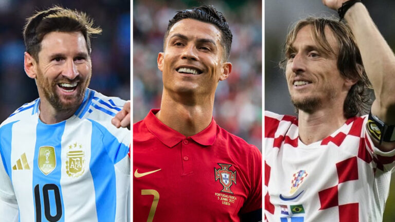 Desde Lionel Messi hasta Cristiano Ronaldo: Estas son las figuras que disputarán su último Mundial