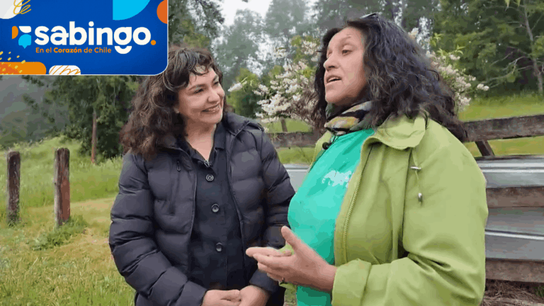 Tamara Acosta aprendió de Lucía Cheuquenao y su artesanía textil mapuche | El valor de Chile | Sabingo