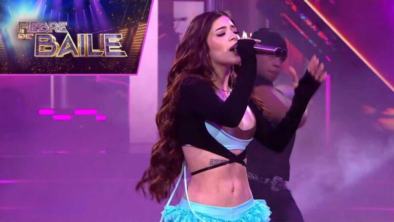 ¿“ALÓ”? ¡“Ponte ponte”! Katteyes hizo cantar al público de Fiebre de Baile con sus hits virales