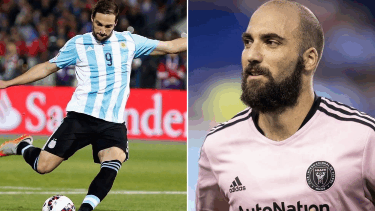 Gonzalo Higuaín reaparece tras cuatro años de su retiro e impacta con aspecto físico actual