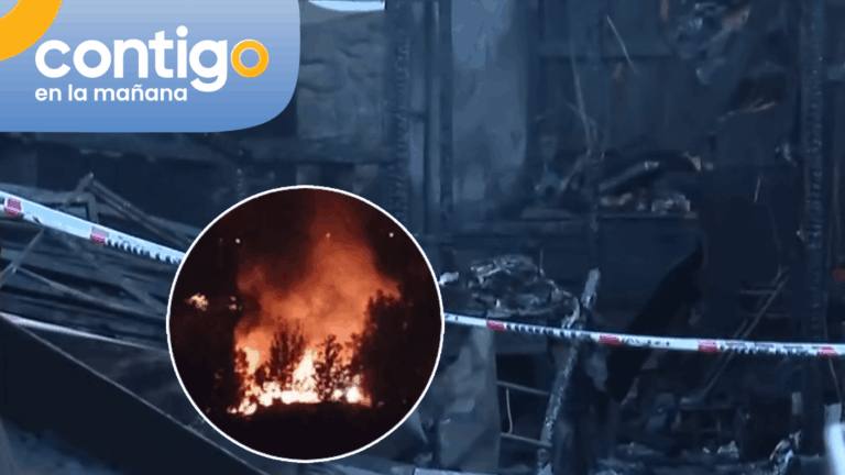 Incendio en Peñalolén dejó dos fallecidos y seis casas quemadas: Bomberos investiga el origen del siniestro