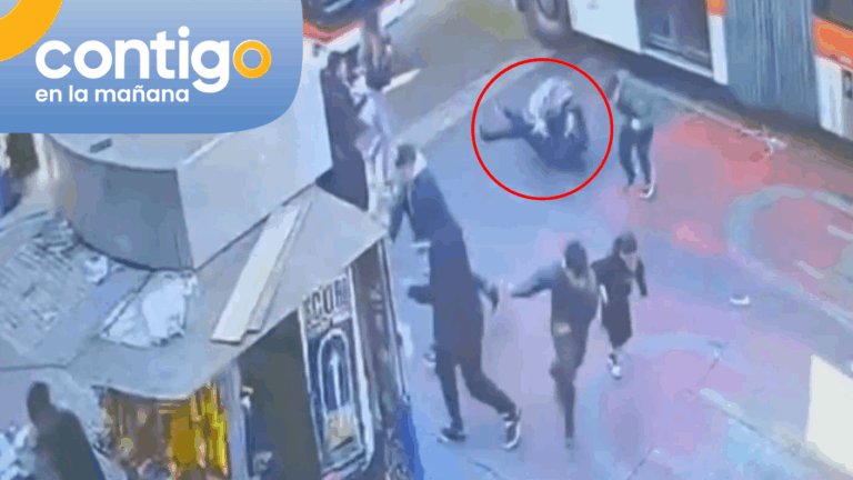 Revelan imágenes de carabinero que repelió a tiros asalto de manada en Meiggs: Dejó dos heridos