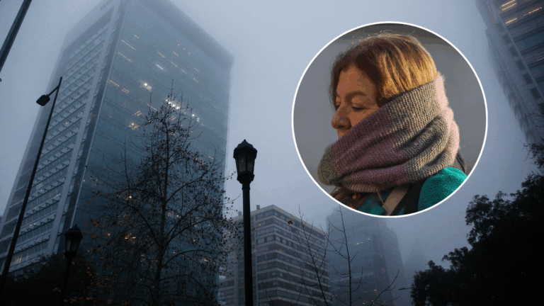 Llovizna, niebla y cambios de temperatura: Este es el pronóstico del tiempo para este fin de semana largo en Santiago