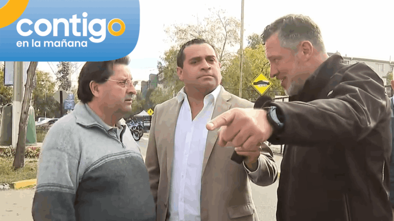 “¡No tiene ningún derecho!”: El tenso cruce del alcalde Sichel con panadero por autos abandonados en Ñuñoa