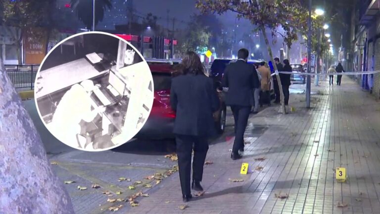 Funcionario PDI frustró a tiros robo de su auto en Santiago: Carabinero fue alcanzado por esquirla