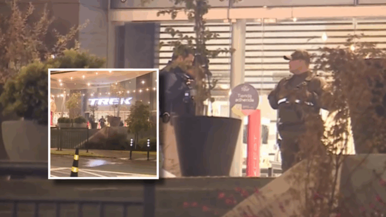 Delincuentes roban tienda de bicicletas en Costanera Center tras abrir forado en la pared