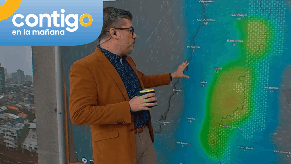 Lluvia en Santiago: Anticipan a qué hora comienza y cuándo se registrará la mayor intensidad