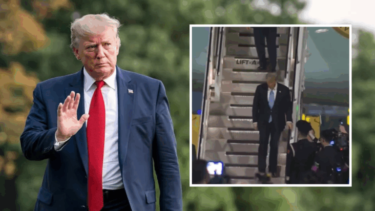 Trump aterriza en China por reunión clave con Xi Jinping: Lo acompañan altos ejecutivos de Tesla, Nvidia y Apple