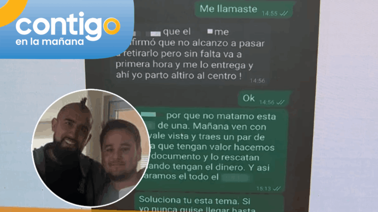 Dan a conocer chats entre el círculo de Arturo Vidal con la casa de cambio por sustracción de $50 millones