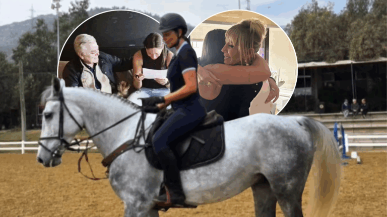 Kel Calderón reveló cómo el regalo de un caballo volvió a unir a sus padres: 