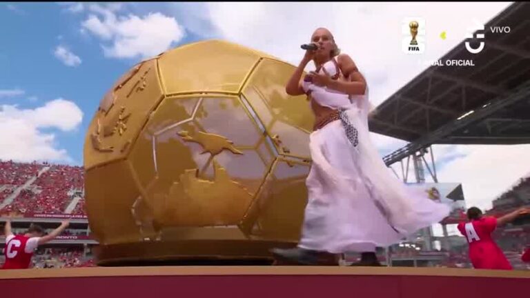 Mundial 2026: Así fue la presentación de la cantante chilena presente en la ceremonia de inauguración de Canadá
