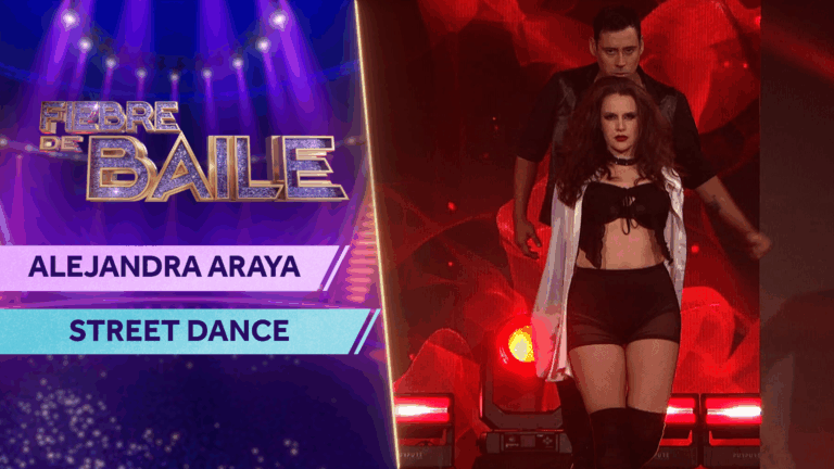 Puso nervioso a Vasco: La coreografía de Alejandra Araya que se tomó la noche “hot” de Fiebre de Baile