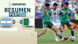 Argentina vs Argelia | Goles, resumen y compacto del partido por el Mundial
