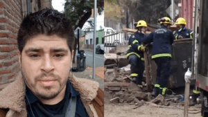Vino a Chile buscando un mejor futuro: Quién era el argentino que murió en el incendio en Santiago