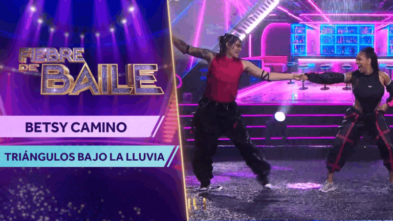“Pon de replay”: Betsy Camino y Nelson Mauri derrocharon talento y actitud bajo la lluvia de Fiebre de Baile