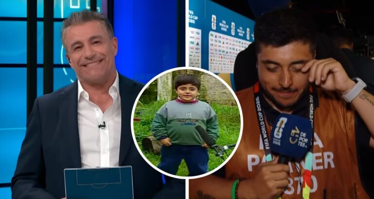 Fernando Solabarrieta emocionó a querido periodista de Chilevisión en su primer Mundial: 