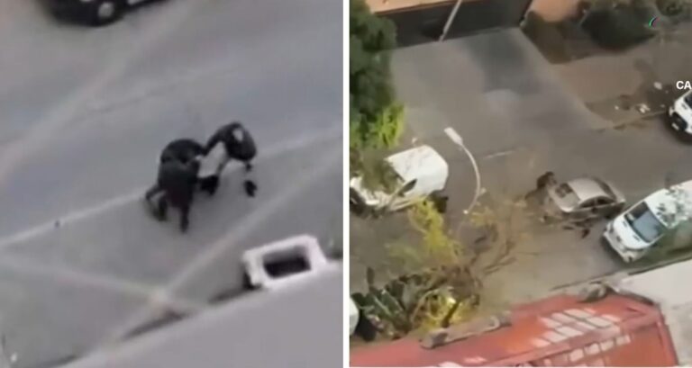 VIDEO | Violento robo a comerciante chino: Lo persiguieron desde su local y lo atacaron al llegar a su casa