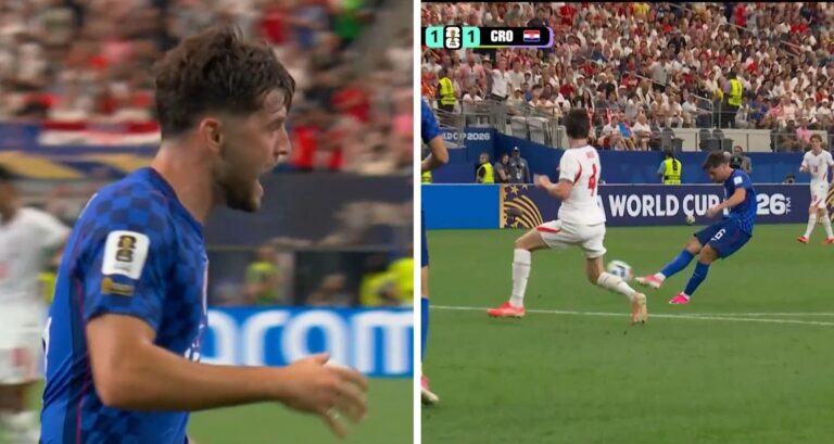 GO-LA-ZO: Baturina clavó un misil inatajable para marcar el empate de Croacia ante Inglaterra