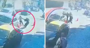 VIDEO | Graban el momento en que intentan secuestrar a joven boliviana en Valparaíso: Llevaba 4 días en Chile