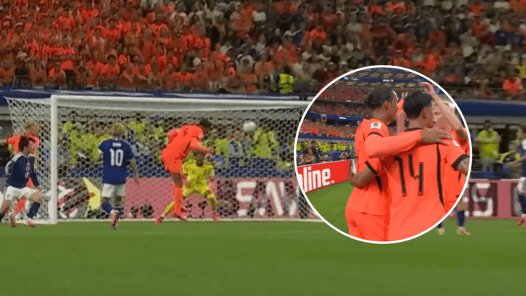 Países Bajos rompe el cero: Van Dijk sorprende con un potente cabezazo para el 1-0 ante Japón en el Mundial 2026