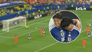 Japón reacciona: El sorprendente remate de Keito Nakamura para el 1-1 ante Países Bajos en el Mundial 2026