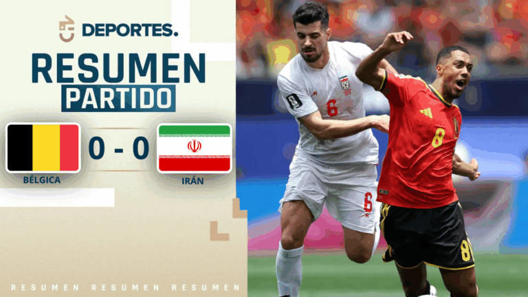 Bélgica vs Irán | Mejores momentos, resumen y compacto del partido por el Mundial
