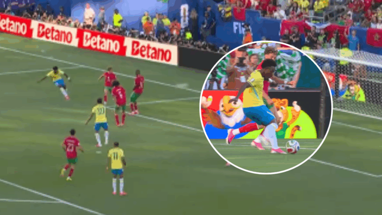 ¡Golazo! Brasil reacciona con una joya de Vinicius Jr. para el 1-1 ante Marruecos en el Mundial 2026