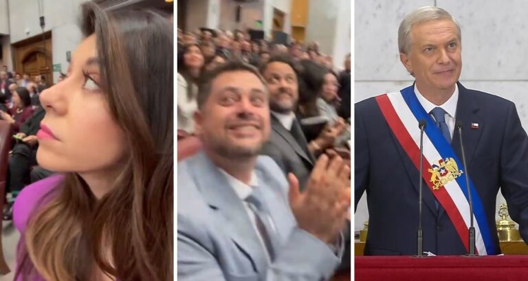 Grabó momento exacto: Senadora expuso reacciones de asistentes tras grito contra pdte. Kast