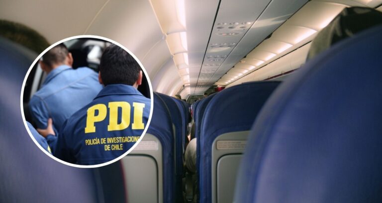 PDI detiene a pasajero en aeropuerto de Santiago: Aseguró llevar una bomba en pleno vuelo