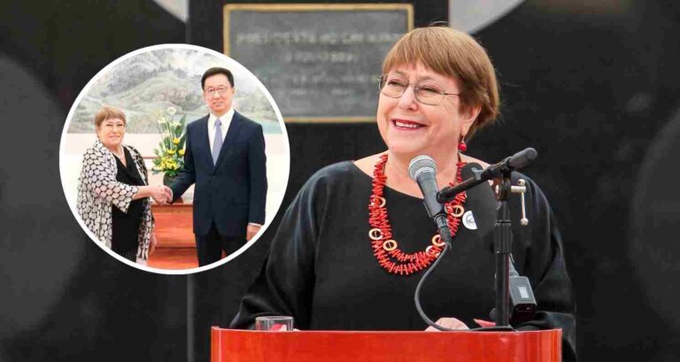 Michelle Bachelet concretó reunión clave con China en medio de su carrera por encabezar la ONU