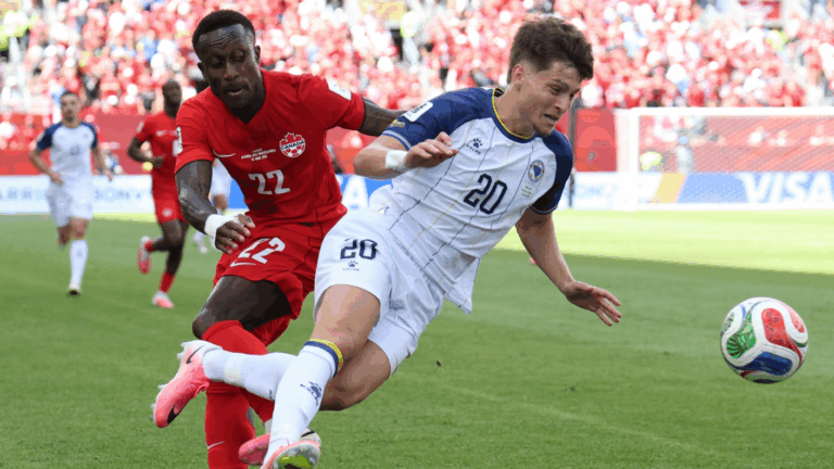 Canadá rescató trabajado empate ante Bosnia en el Mundial 2026: Sumó su primer punto de la historia