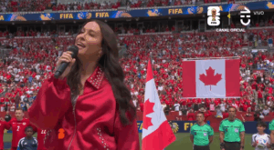 ¡Pura emoción! Alanis Morissette jugó de local en inauguración del Mundial 2026 en Canadá