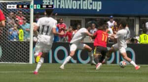 ¿Penal o piscinazo? Doku cayó en el área y desperdició opción de Bélgica en el Mundial 2026