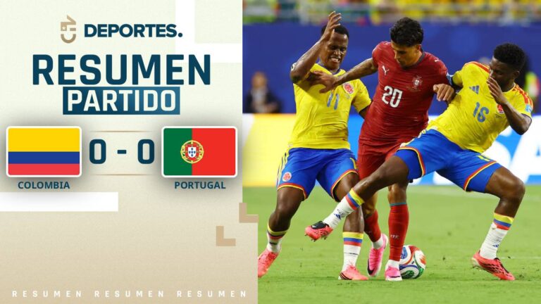 Colombia vs Portugal | Mejores momentos y compacto del partido por el Mundial