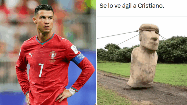 De un Moai a un ataúd: Los memes que dejó el decepcionante debut de Cristiano Ronaldo en el Mundial 2026
