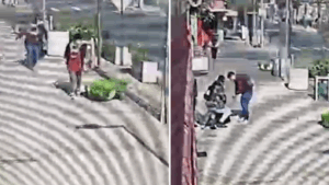VIDEO | Registro muestra el momento en que detienen a hombre acusado de ataque a niña de 4 años en Melipilla